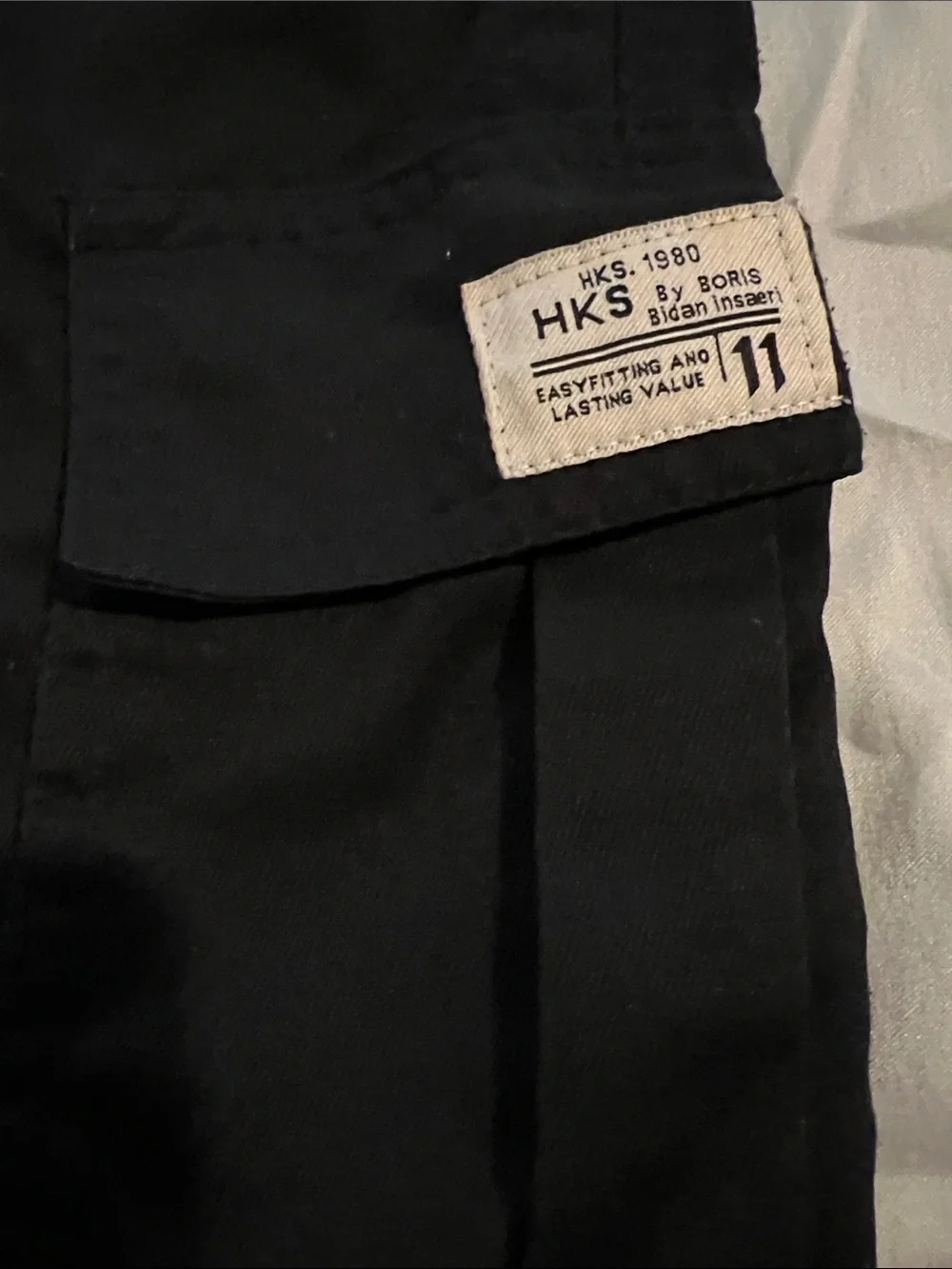 Scrubs Black Cargo Jogger Pants